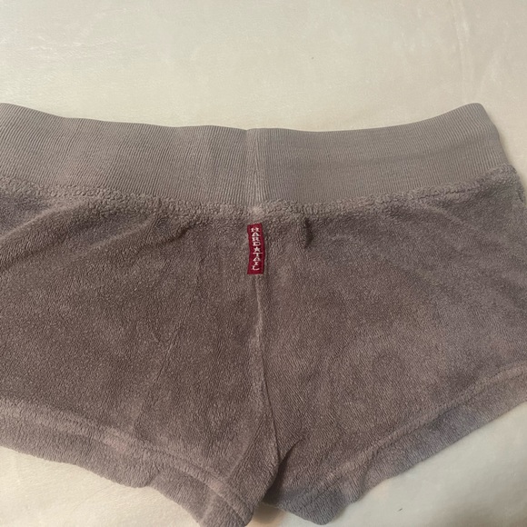 Hard tail grey terry cloth shorts - Picture 1 of 3